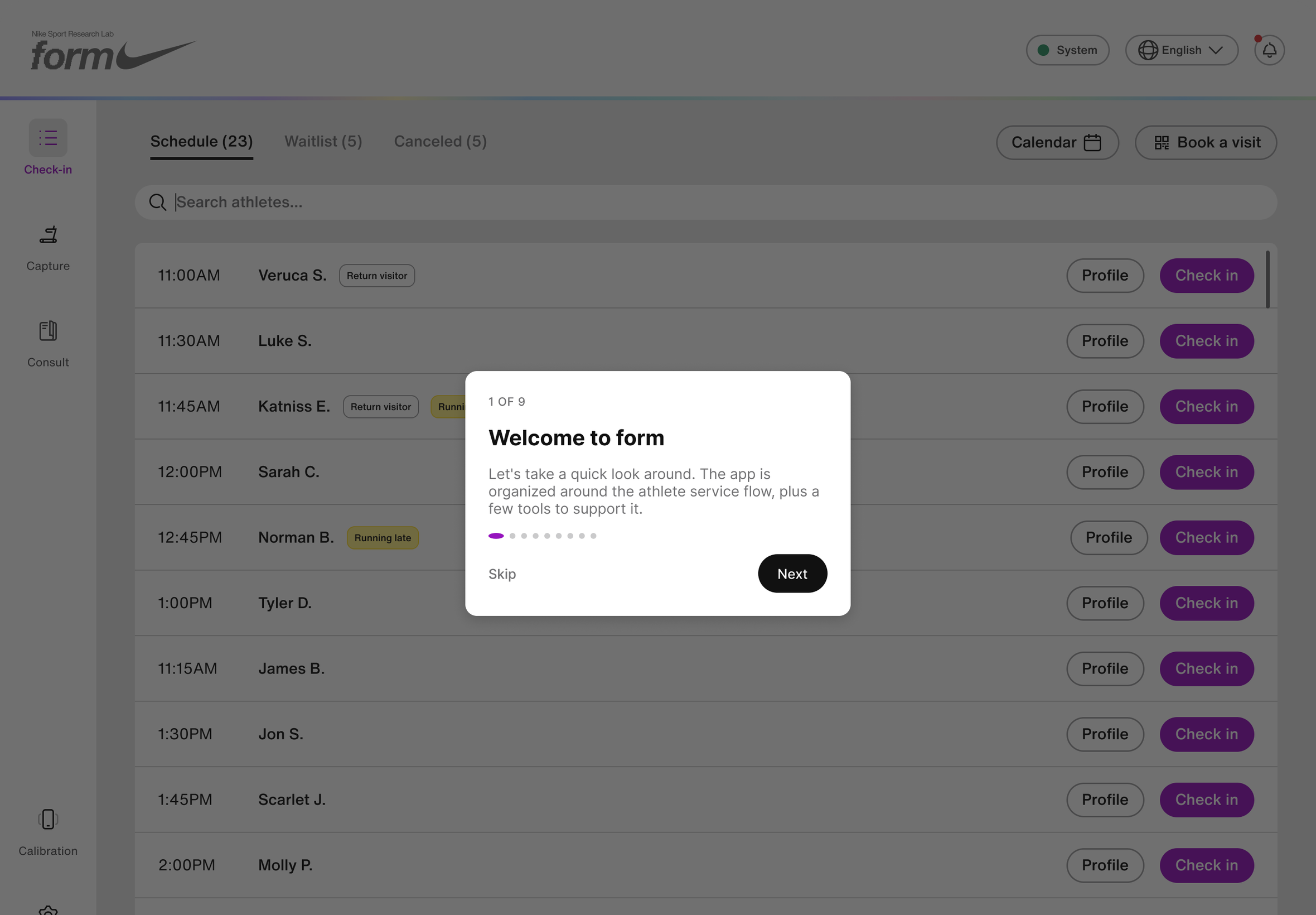 Onboarding - Welcome, screen 2 of 32