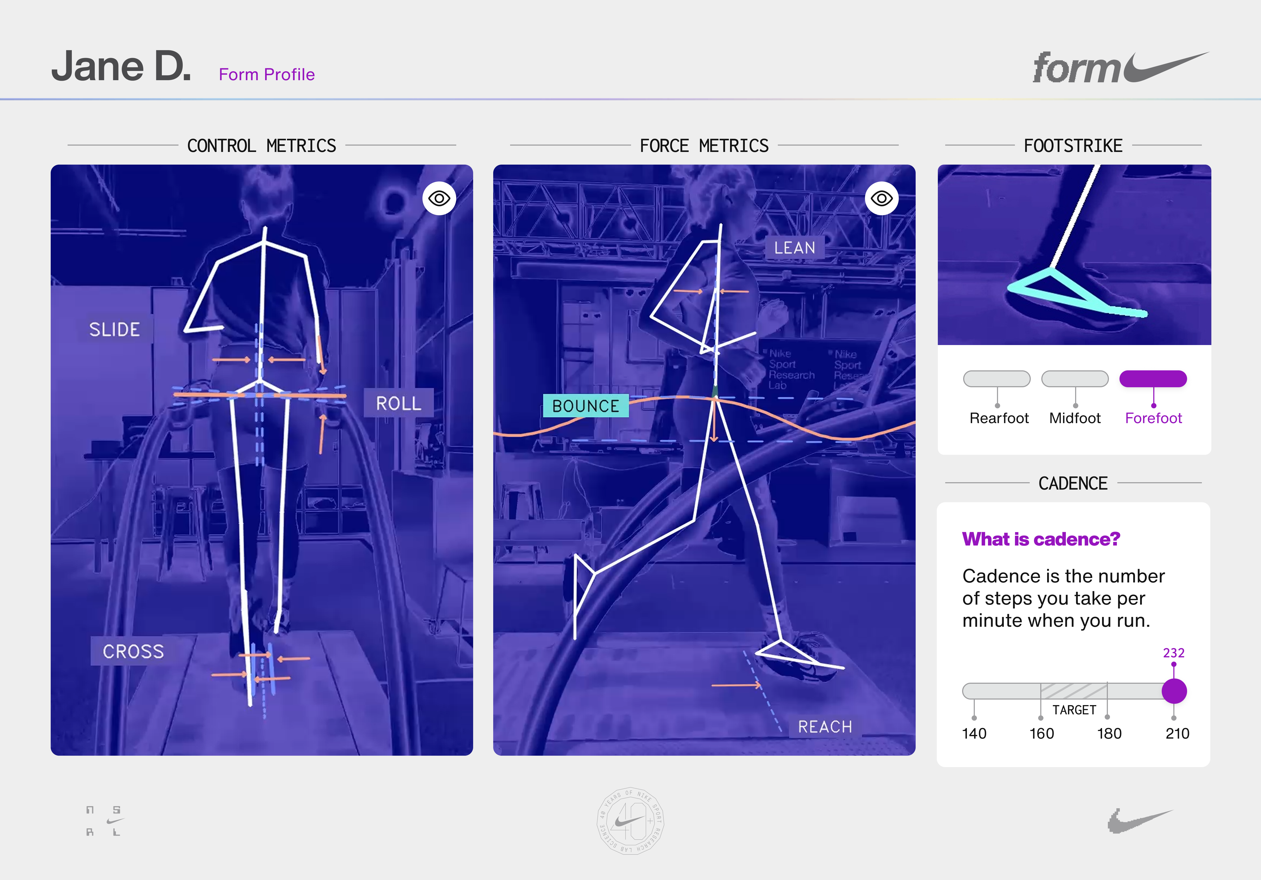 Form profile, screen 2 of 8