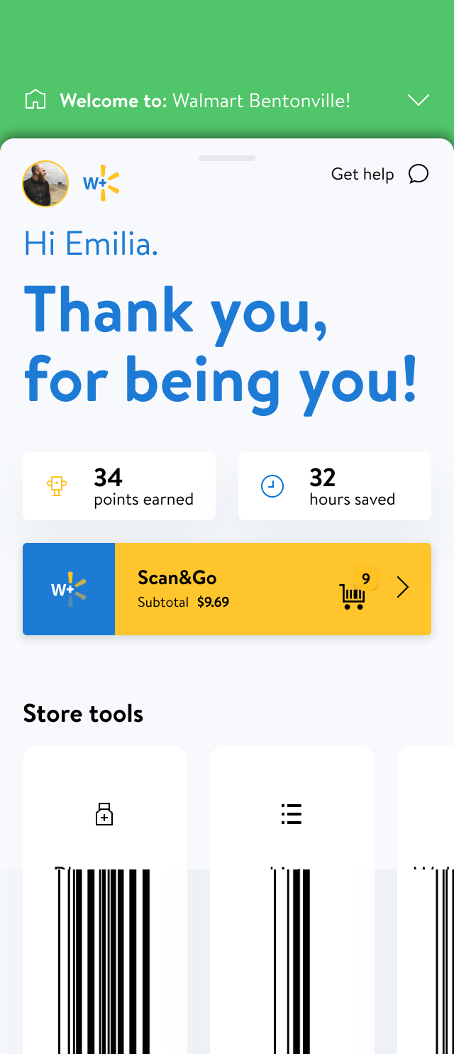 Thank you with points and hours saved, screen 5 of 6