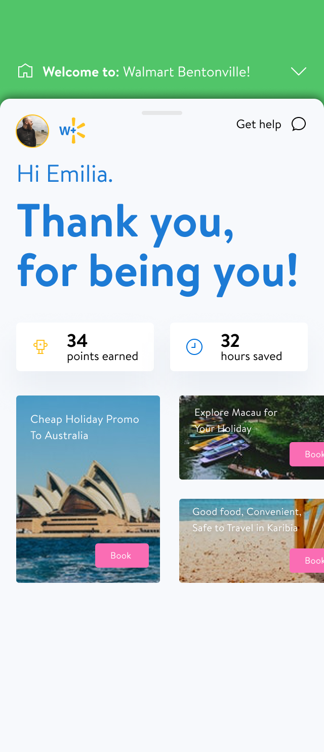 Thank you with travel deals, screen 6 of 6