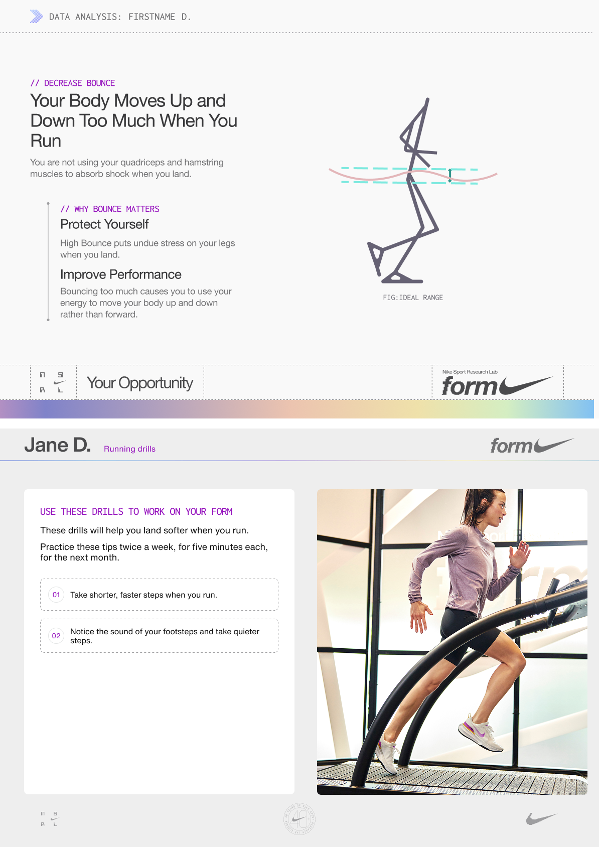 Before / After: the earlier Form consult on top, and the revised report below.