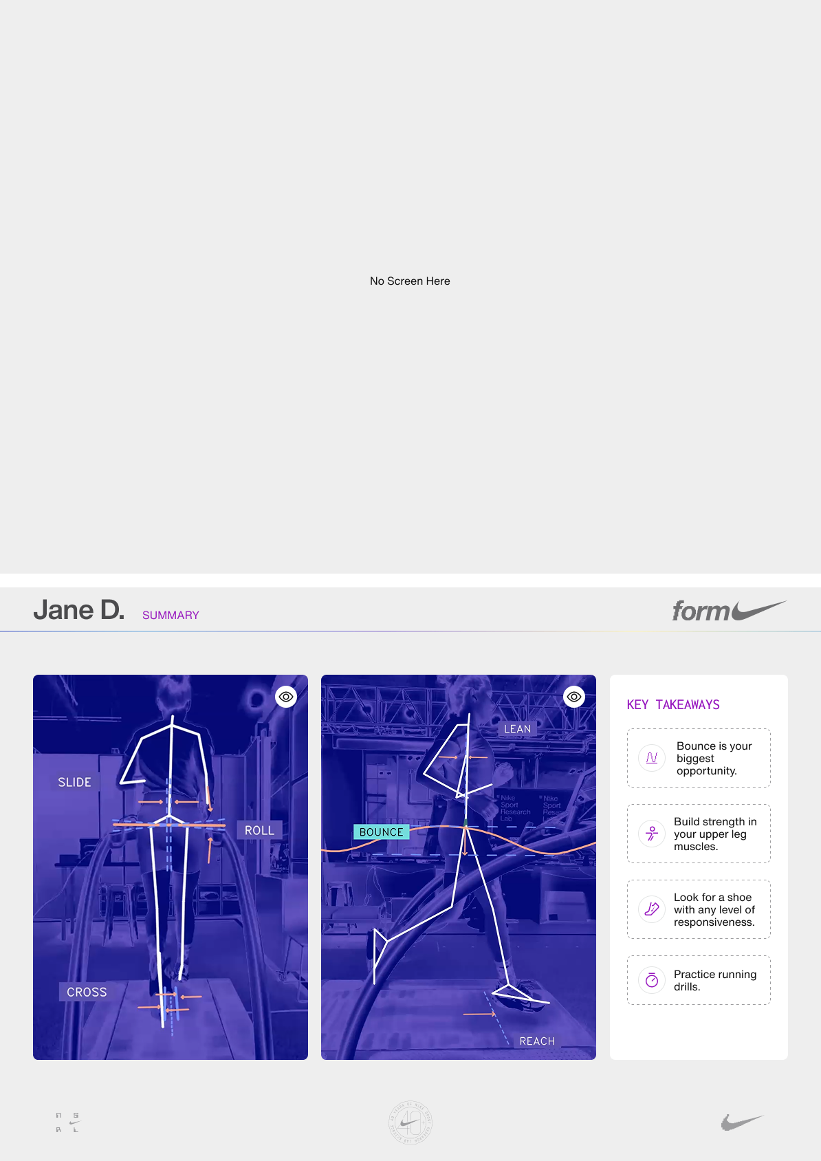 Before / After: the earlier Form consult on top, and the revised report below.